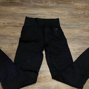 Black GymShark Flex HighWaisted Leggings